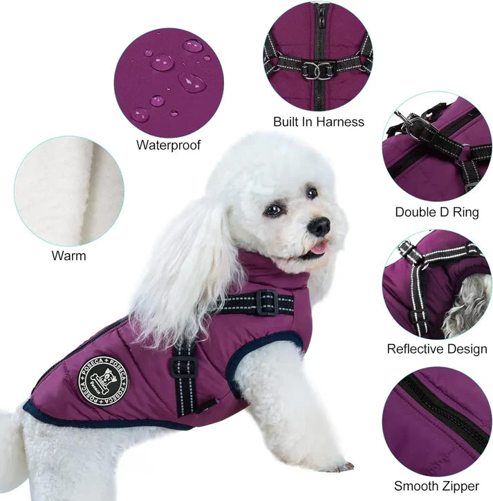 CozyTail® - Veste imperméable pour chien